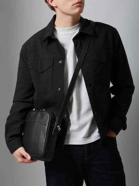 Cross Body Tas Arthur & aston Zwart gael 6 ander zicht 1